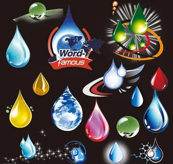 各种小水滴图片