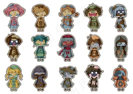 补丁娃娃字母系列