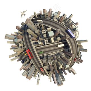 城市建筑与公路