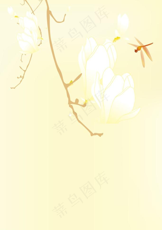 漂亮风景移门ai矢量模版下载