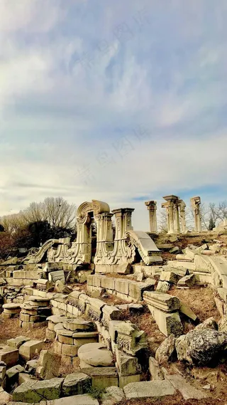 圆明圆高清摄影图片