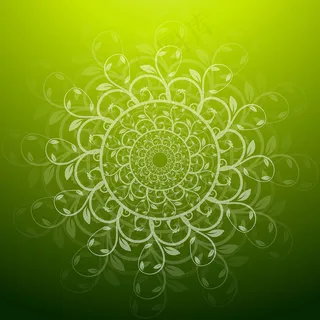 绿色背景矢量图