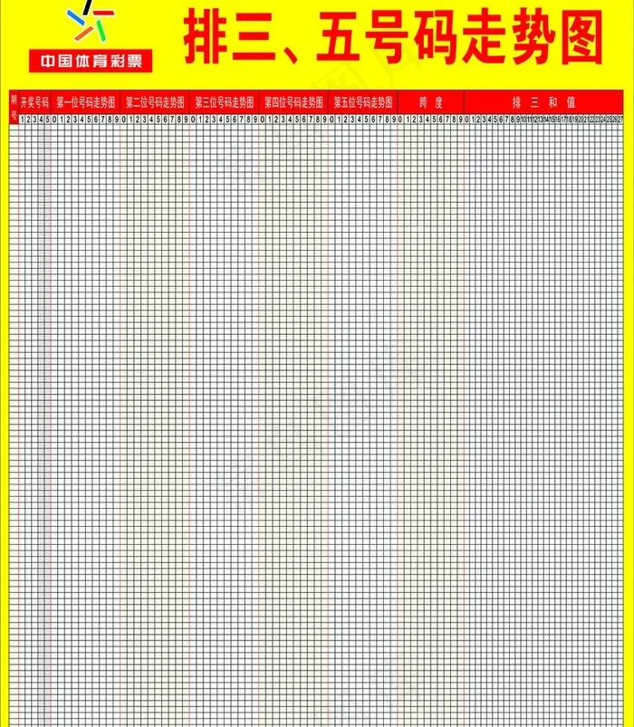 体育彩票走势图图片cdr矢量模版下载