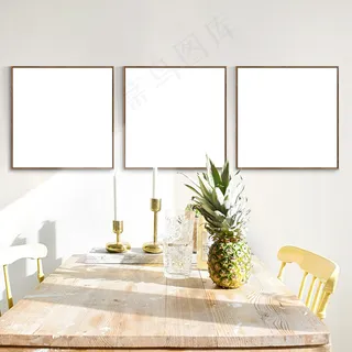 大厅客厅卧室背景墙墙壁壁纸场景样机