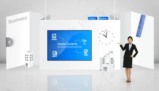 职业女性商务展示