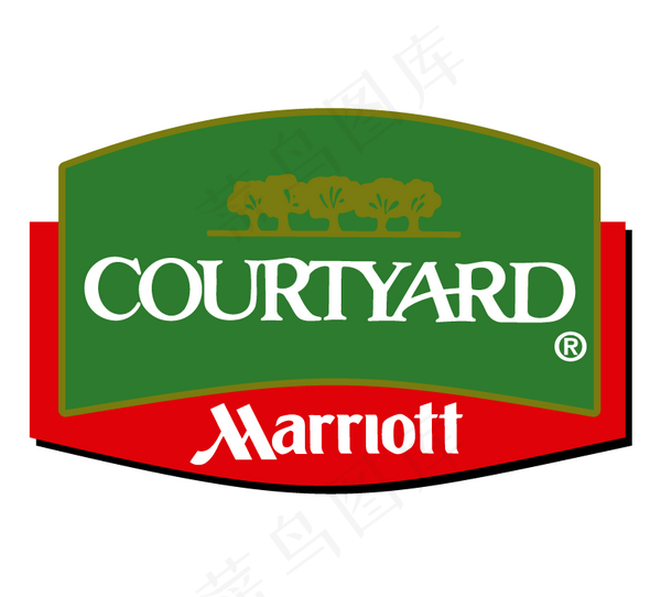 Courtyard logo设计欣...ai矢量模版下载