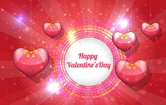 矢量情人节设计素材图片