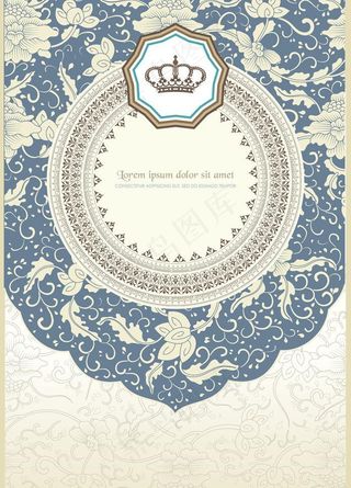 欧式花纹底纹图片