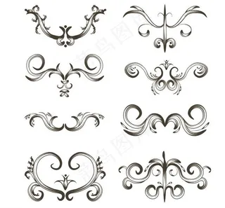 欧式 唯美线条图片