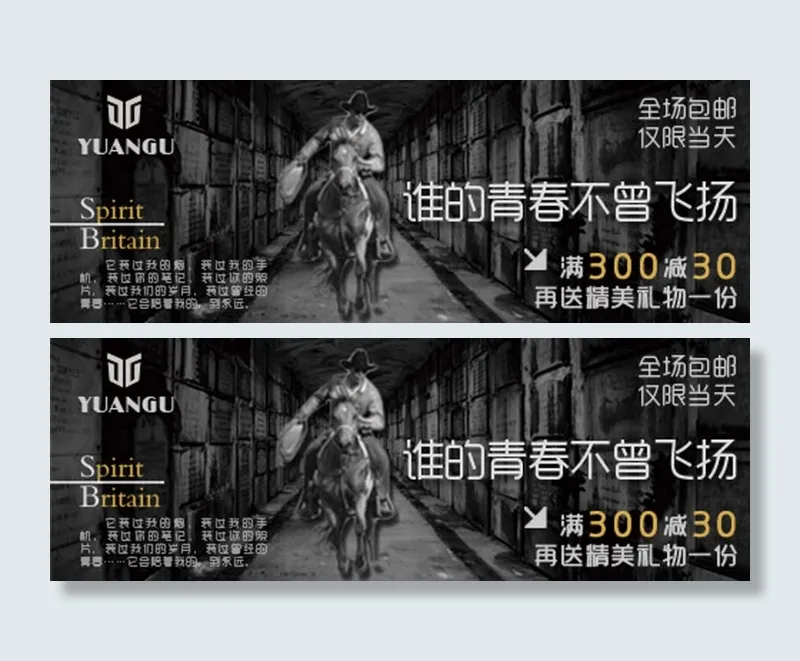 谁的青春不飞扬钻展psd模版下载