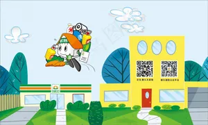 便利店社区效果图