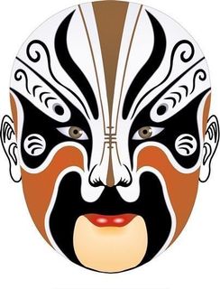 魏延 战长沙 京剧脸谱 卡通脸谱 ...