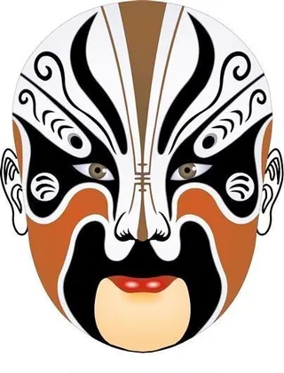 魏延 战长沙 京剧脸谱 卡通脸谱 ...