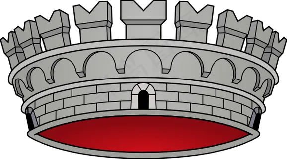 皇冠城堡剪贴画