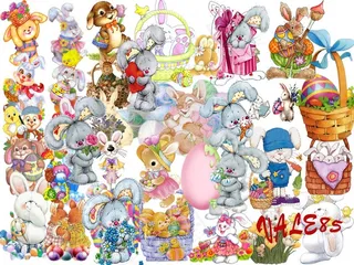 兔子图片-兔子图片素材PSD分层,免抠元素