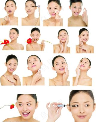 美容护肤广告美女图片