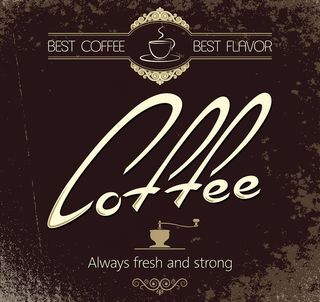 咖啡菜单封面图片