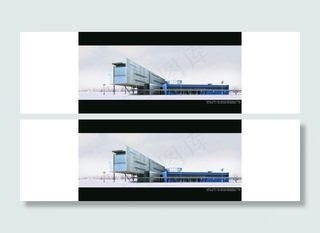 建筑效果图模型图片模板下