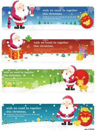 圣诞节AI矢量图下载