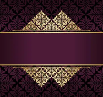 欧式花纹背景图片