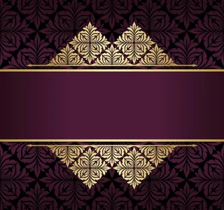 欧式花纹背景图片