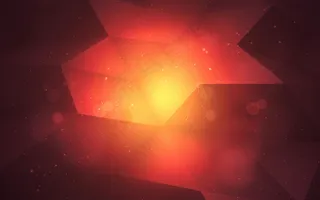 酷炫 晶格化 抽象几何体海报背景