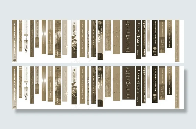 书柜模型素材模板下载