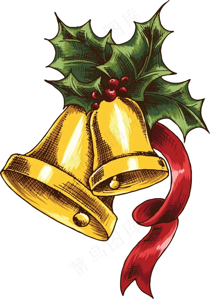 矢量铃儿响叮当eps,ai矢量模版下载