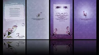 梦幻展板背景图片