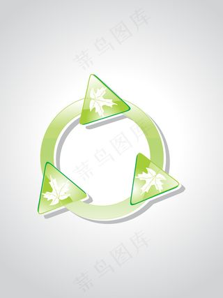 孤立的绿色按钮背景