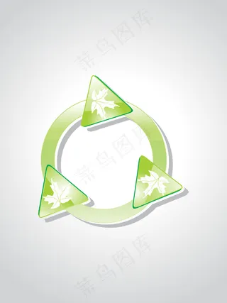 孤立的绿色按钮背景