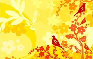 精美时尚植物花纹背景矢量素材097