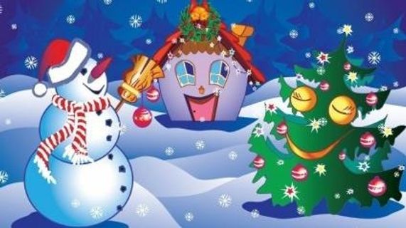 圣诞节海报矢量插画