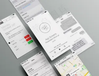 手机页面展示样机