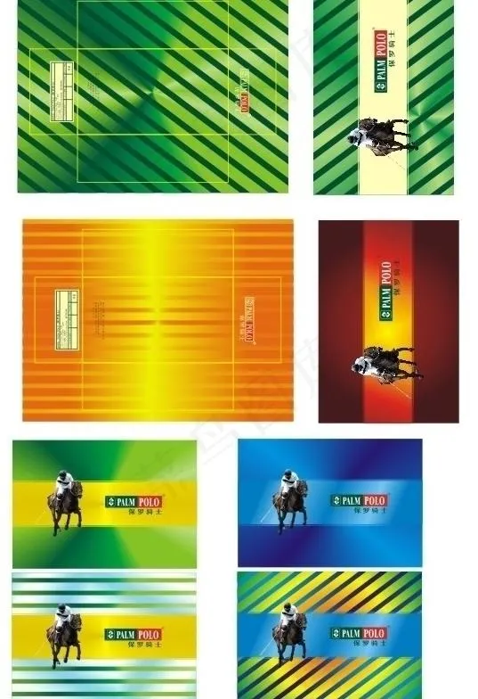 保罗包装系列图片cdr矢量模版下载