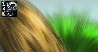 CG绘画使用的人物头发PS笔刷