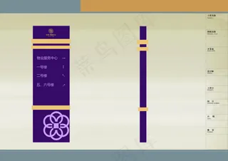 英地华庭多功能导视图