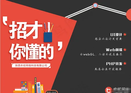 招聘UI 海报