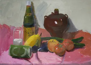 蔬果陶瓷静物图片