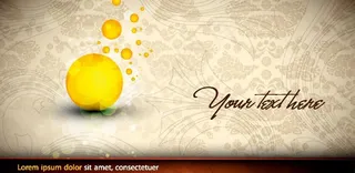 动感线条圆点 欧式花纹底纹图片