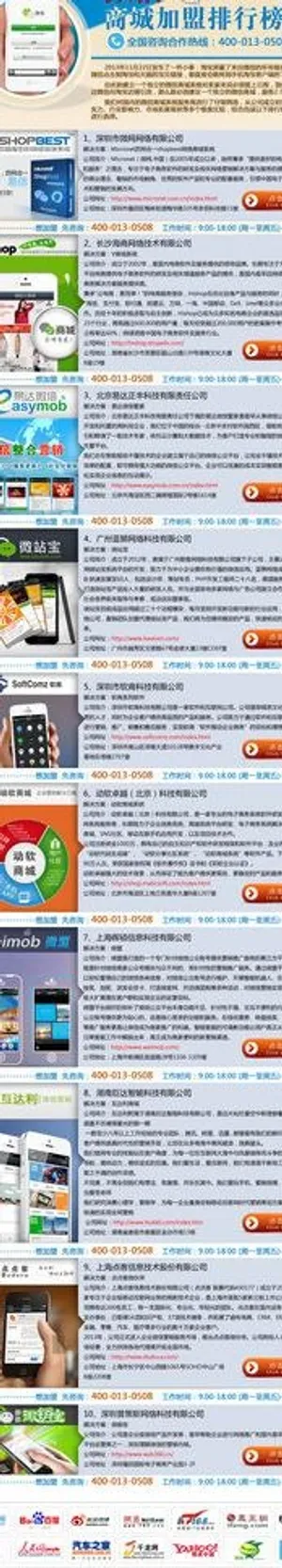 微信商城系统排名图片