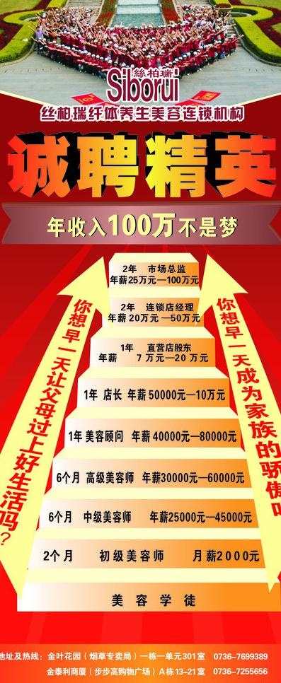 招聘展架图片(210X297)cdr矢量模版下载