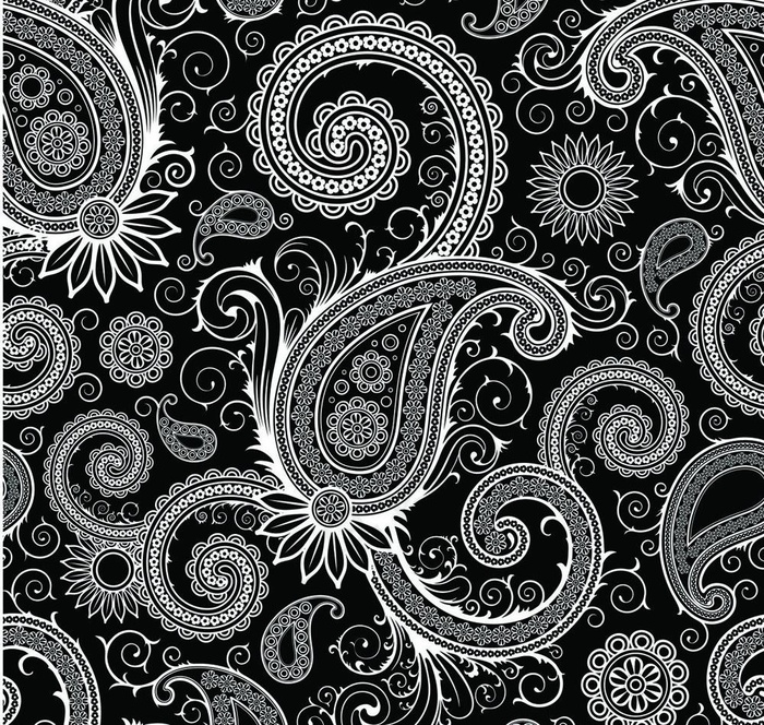 欧式花纹背景图片