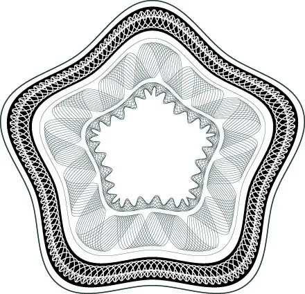 防伪花纹eps,ai矢量模版下载
