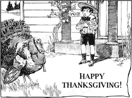 一个小男孩和他的土耳其