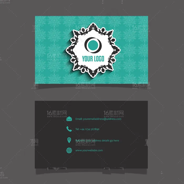 创意个性商务名片矢量素材