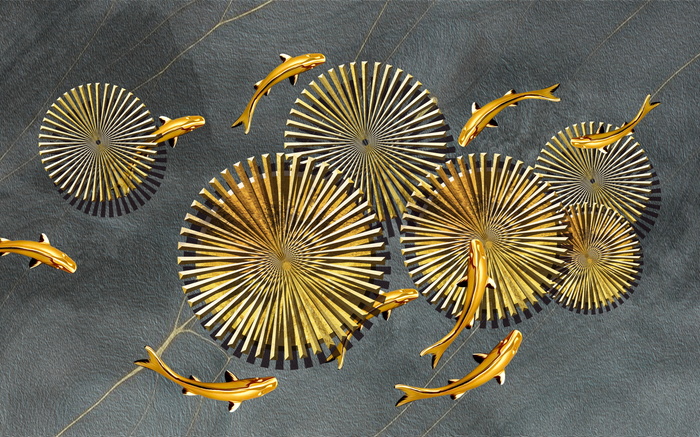 金色背景 中国风背景图片