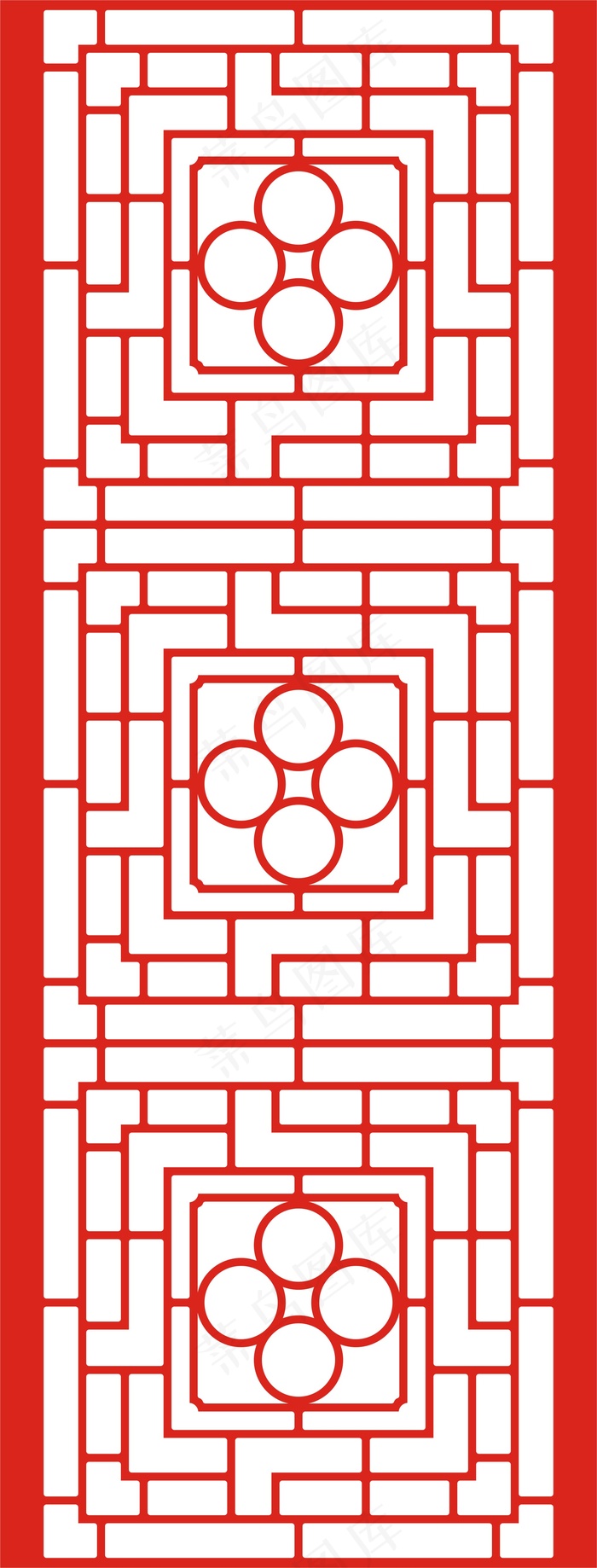 矢量镂空花纹边框底纹
