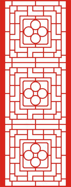 矢量镂空花纹边框底纹