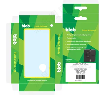 手机皮套包装彩盒